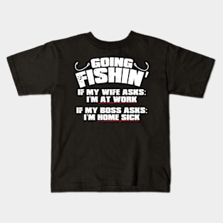 Going Fishin' Kids T-Shirt